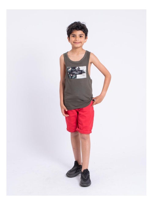 Canottiera girocollo puro cotone NABODY-J - Kiabi