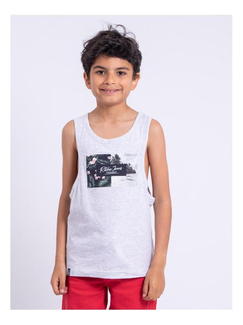 Canottiera girocollo puro cotone NABODY-J - Kiabi