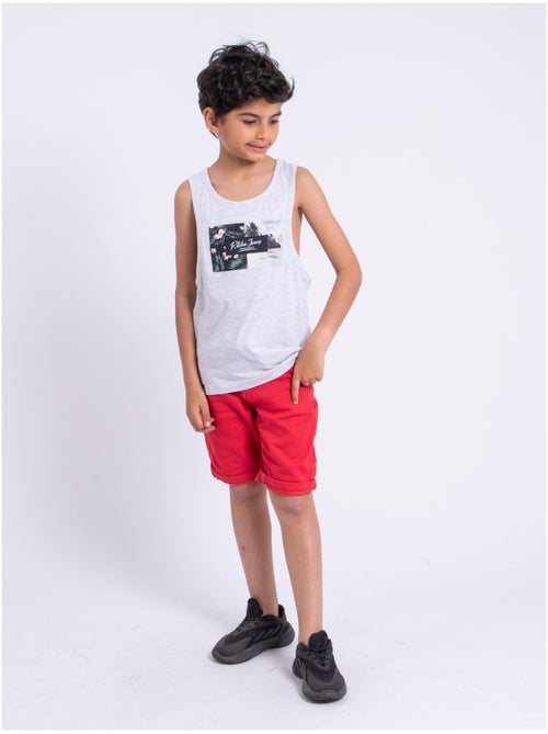 Canottiera girocollo puro cotone NABODY-J - Kiabi