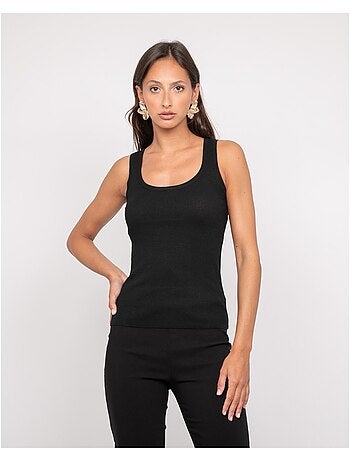 Canottiera in maglia FALYA