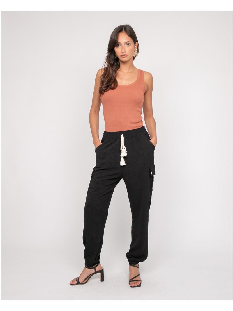 Canottiera in maglia FALYA Rosso mattone - Kiabi