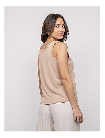 Canottiera in pizzo FABRINE