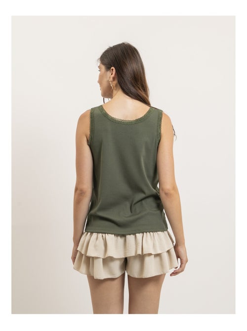 Canottiera in pizzo FABRINE - Kiabi