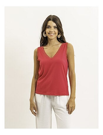 Canottiera in pizzo FABRINE