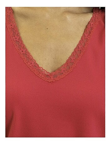 Canottiera in pizzo FABRINE