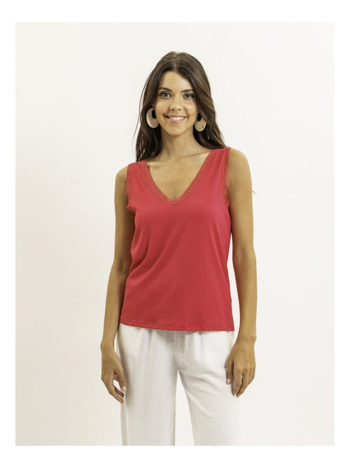 Canottiera in pizzo FABRINE - Kiabi