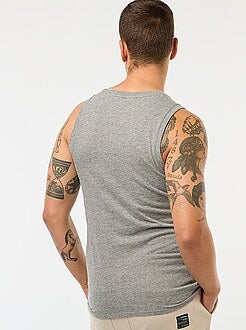 Canottiera notte tinta unita - Kiabi