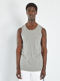 Canottiera notte tinta unita - Kiabi