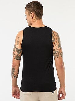 Canottiera notte tinta unita - Kiabi