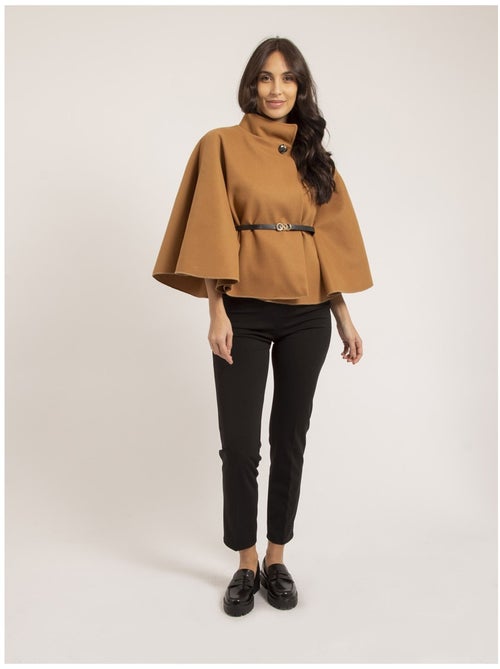 Cape courte et ceinture UMILIA - Kiabi