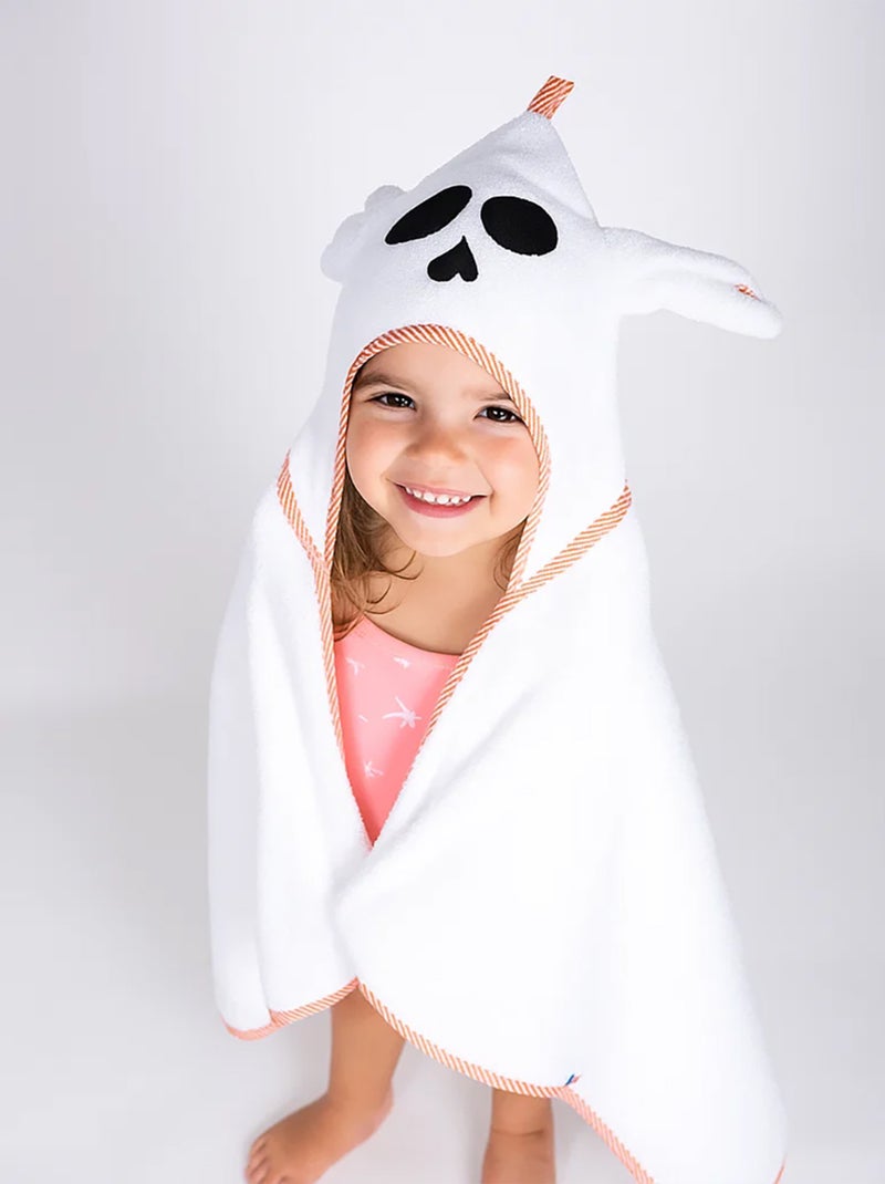 Cappa da bagno in cotone biologico Alaska Bianco - Kiabi