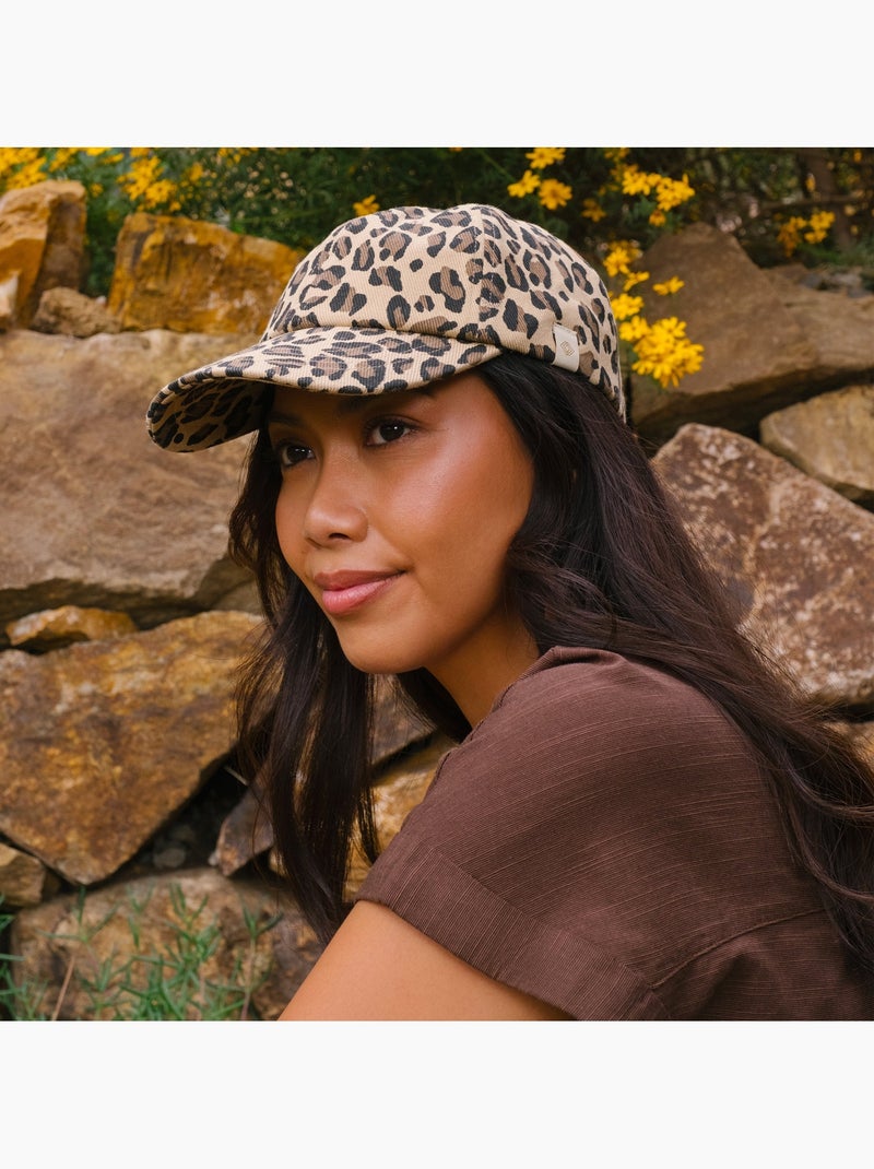 Cappellino 100% cotone, facilmente regolabile, chiusura a scatto donna Isotoner Nero Marrone - Kiabi