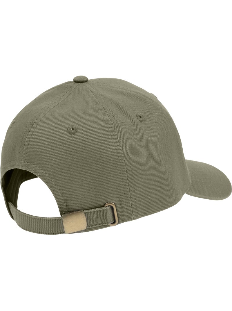 Cappellino 100% cotone, facilmente regolabile, unisex unisex adulto Isotoner Cachi - Kiabi