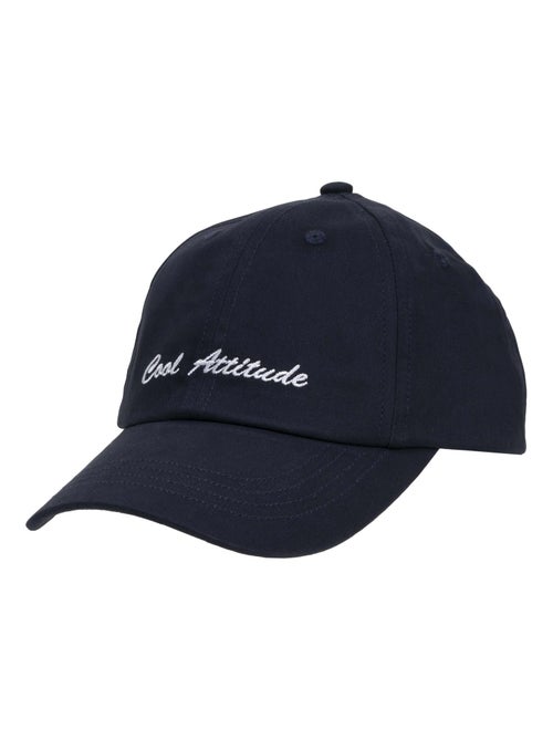 Cappellino 100% cotone, regolabile, messaggio happy kid ricamato unisex bambino - Kiabi Cappellino 100% cotone, regolabile, messaggio happy kid ricamato unisex bambino - Kiabi