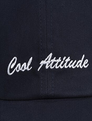 Cappellino 100% cotone, regolabile, messaggio Happy Kid ricamato unisex bambino Isotoner