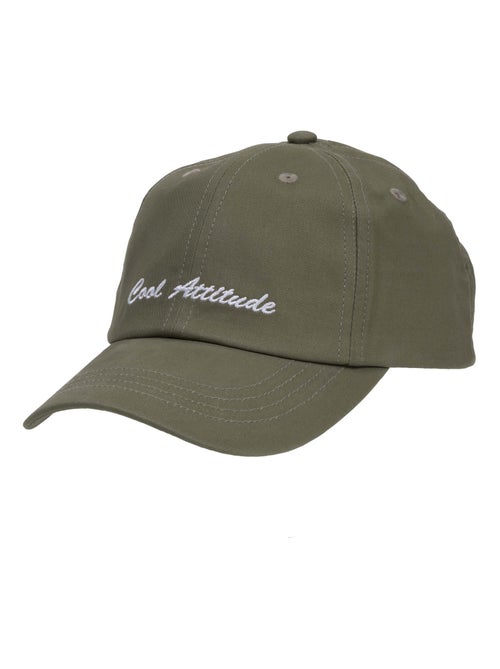 Cappellino 100% cotone, regolabile, messaggio Happy Kid ricamato unisex bambino Isotoner - Kiabi