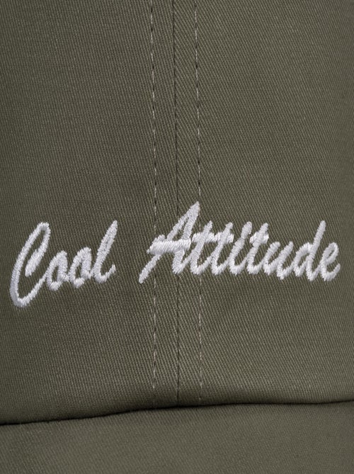 Cappellino 100% cotone, regolabile, messaggio Happy Kid ricamato unisex bambino Isotoner - Kiabi