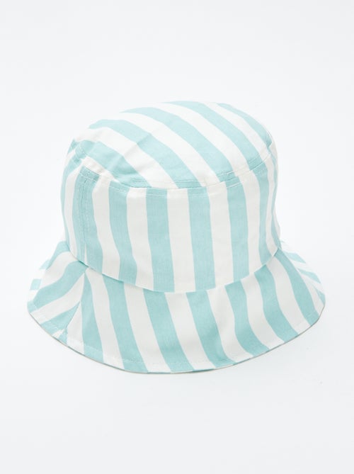 Cappellino a bob a righe - Kiabi