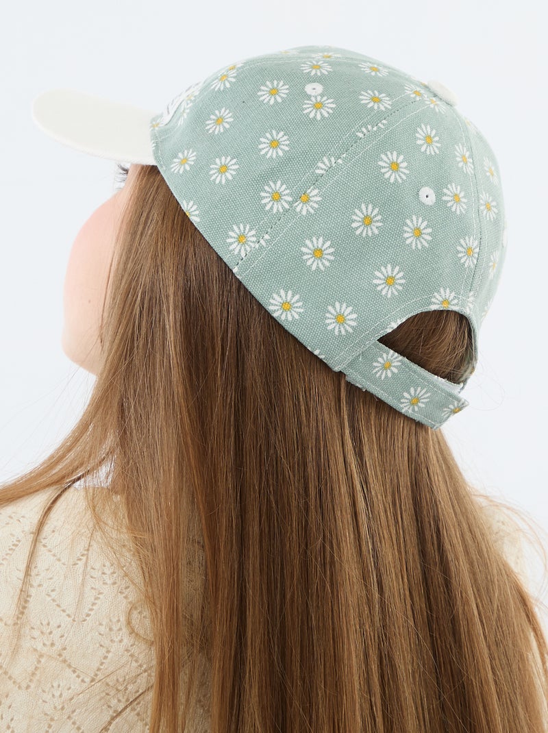 Cappellino a fantasia regolabile con velcro Verde - Kiabi