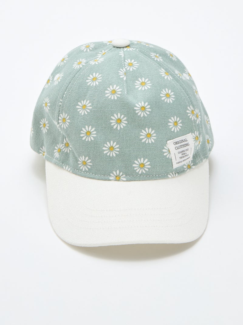Cappellino a fantasia regolabile con velcro Verde - Kiabi