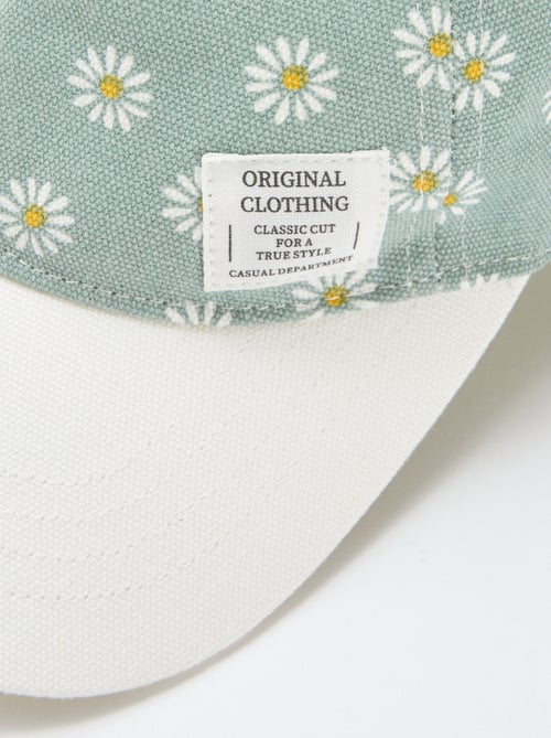 Cappellino a fantasia regolabile con velcro - Kiabi