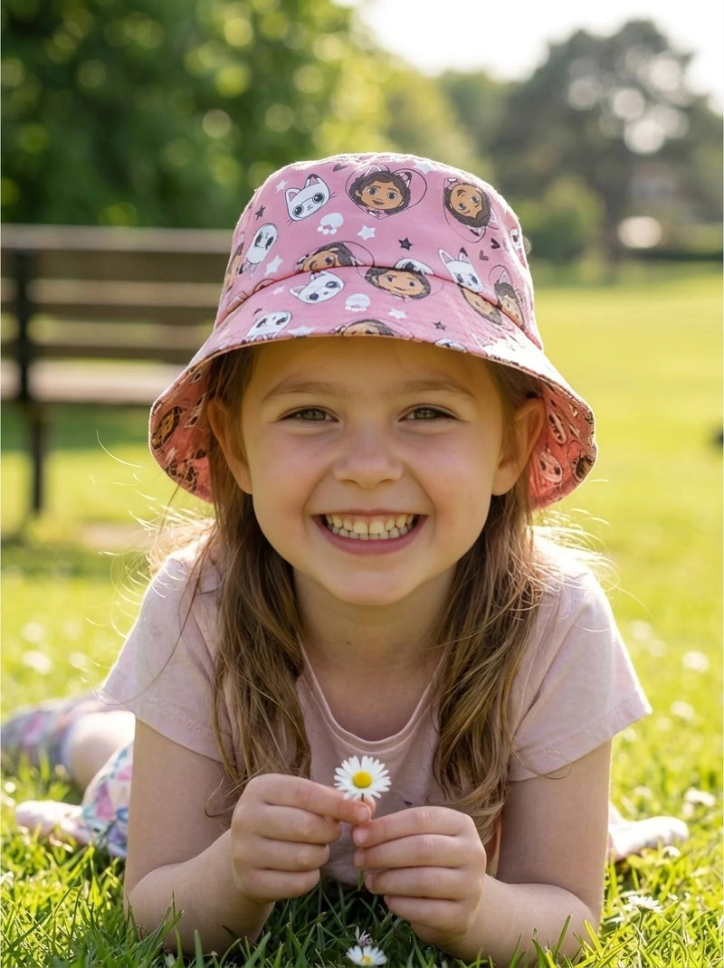 Cappellino anti-uv in cotone gabby's dollhouse dreamworks Rosa - Kiabi