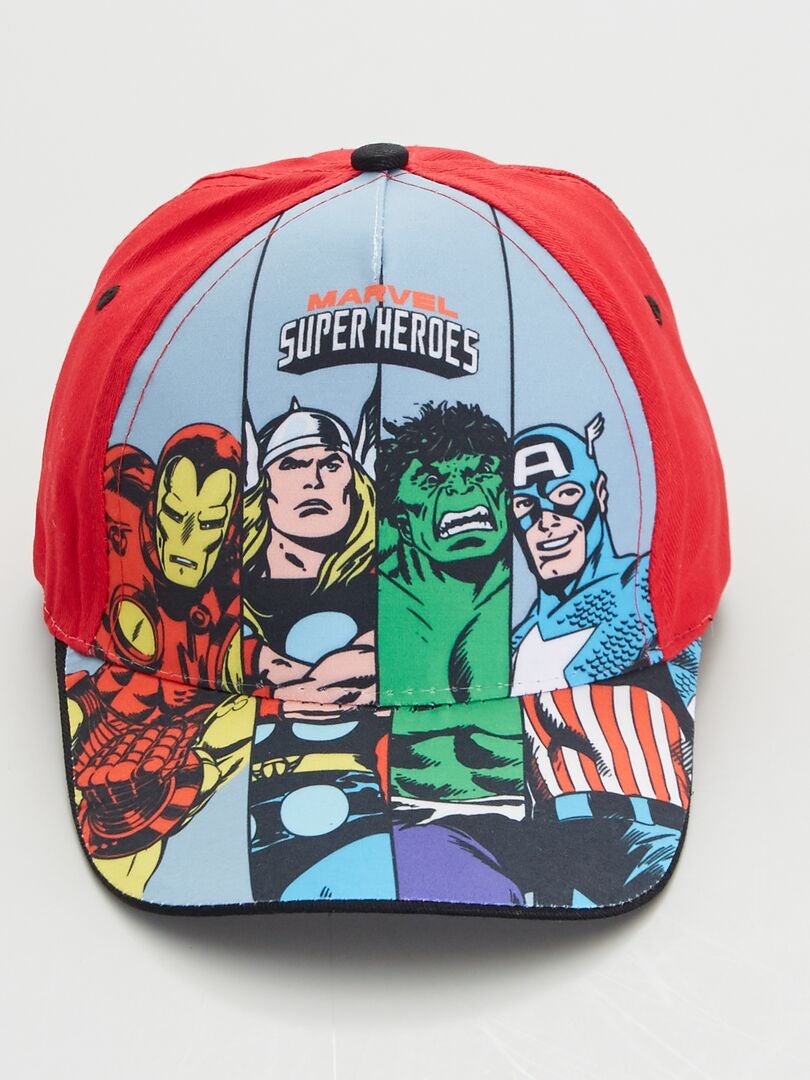 Cappellino 'Avengers' in tela ROSSO - Kiabi