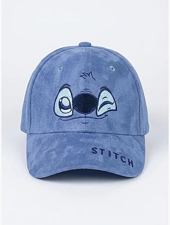 Cappellino bambino a pois visiera regolabile Stitch Disney