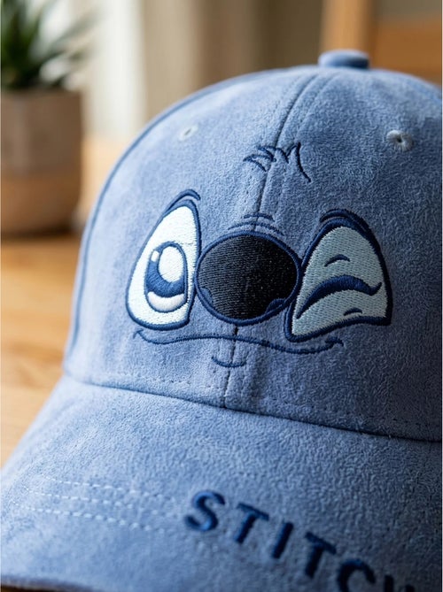 Cappellino bambino a pois visiera regolabile Stitch Disney - Kiabi