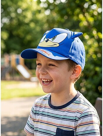 Cappellino bambino cotone e poliestere Sonic SEGA