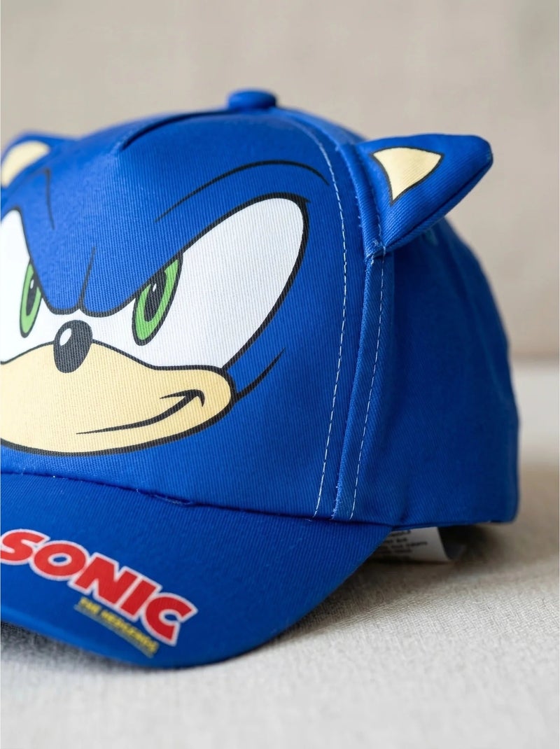 Cappellino bambino cotone e poliestere Sonic SEGA Blu - Kiabi