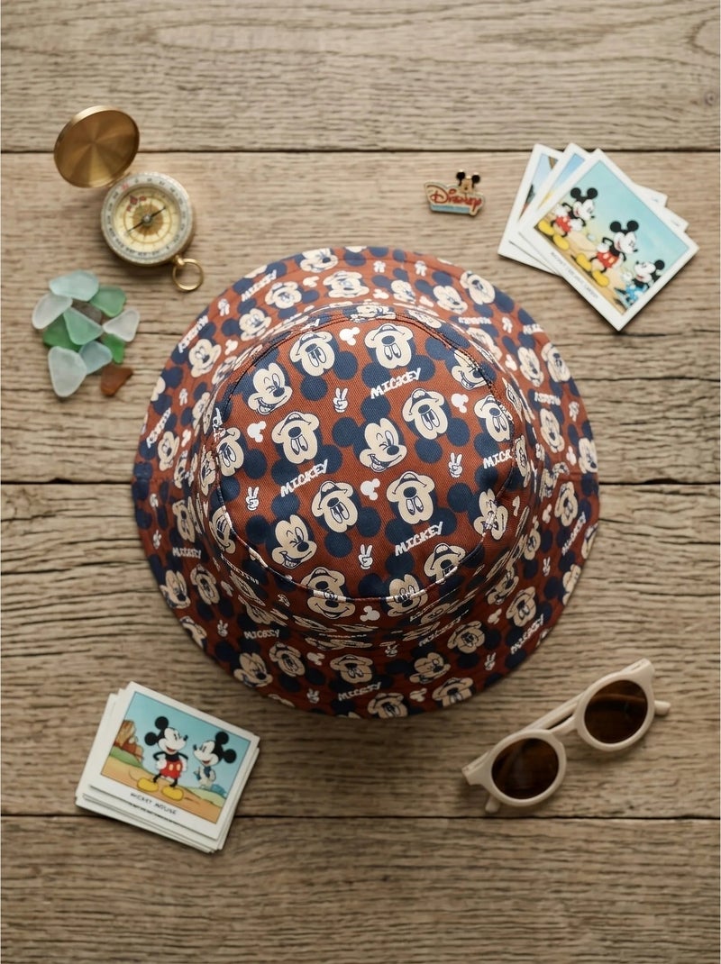 Cappellino bambino in poliestere Mickey Mouse Disney Marrone - Kiabi
