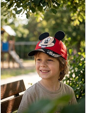 Cappellino bambino regolabile in cotone Mickey Disney