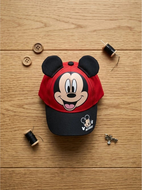 Cappellino bambino regolabile in cotone Mickey Disney - Kiabi