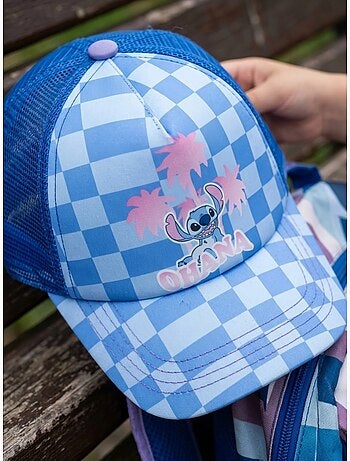 Cappellino bambino regolabile in poliestere stitch disney