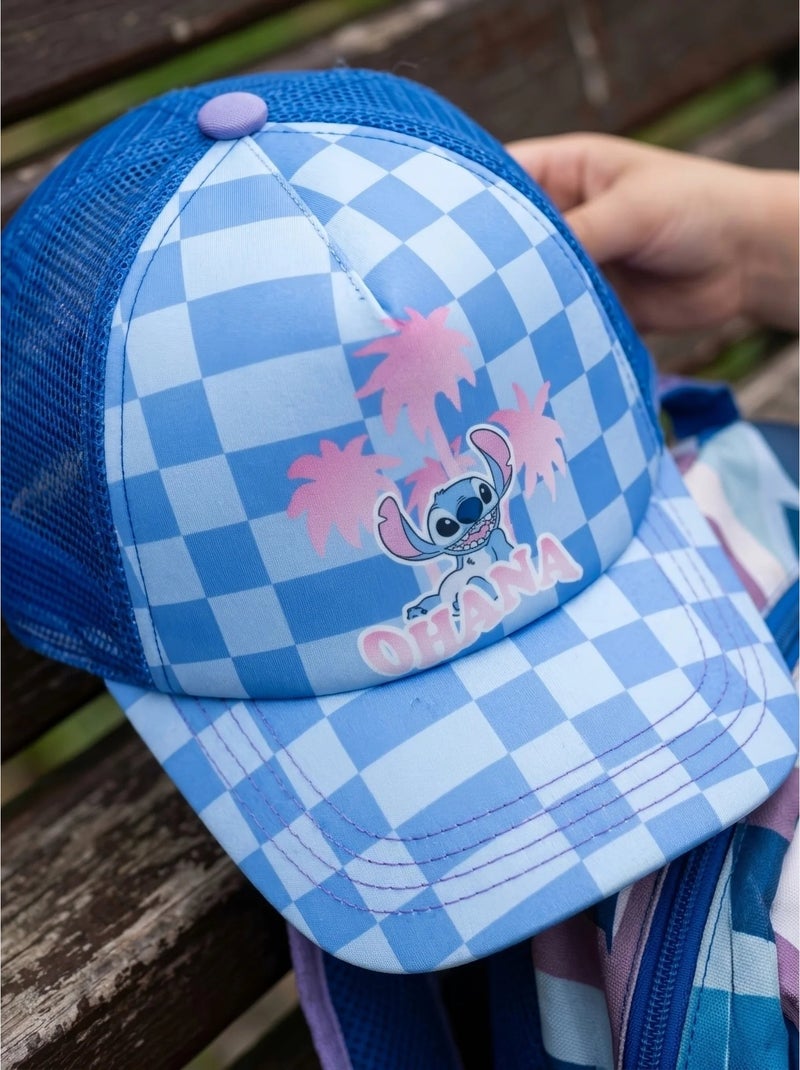 Cappellino bambino regolabile in poliestere stitch disney Blu - Kiabi