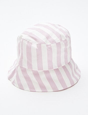 Cappellino bob a righe