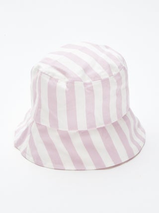 Cappellino bob a righe