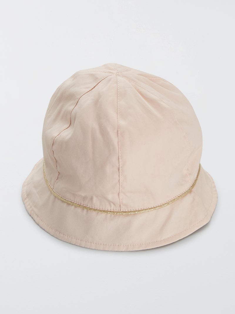 Cappellino bob in cotone ROSA - Kiabi