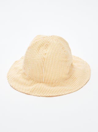 Cappellino bob in maglia goffrata