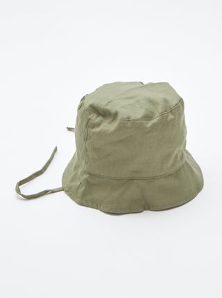 Cappellino bob tinta unita