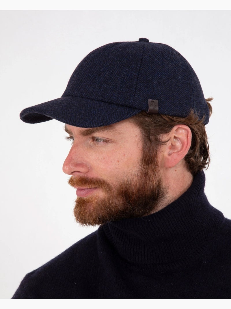 Cappellino caldo, foderato in tessuto uomo Blu marino - Kiabi