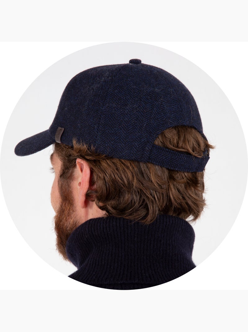 Cappellino caldo, foderato in tessuto uomo Isotoner Blu marino - Kiabi