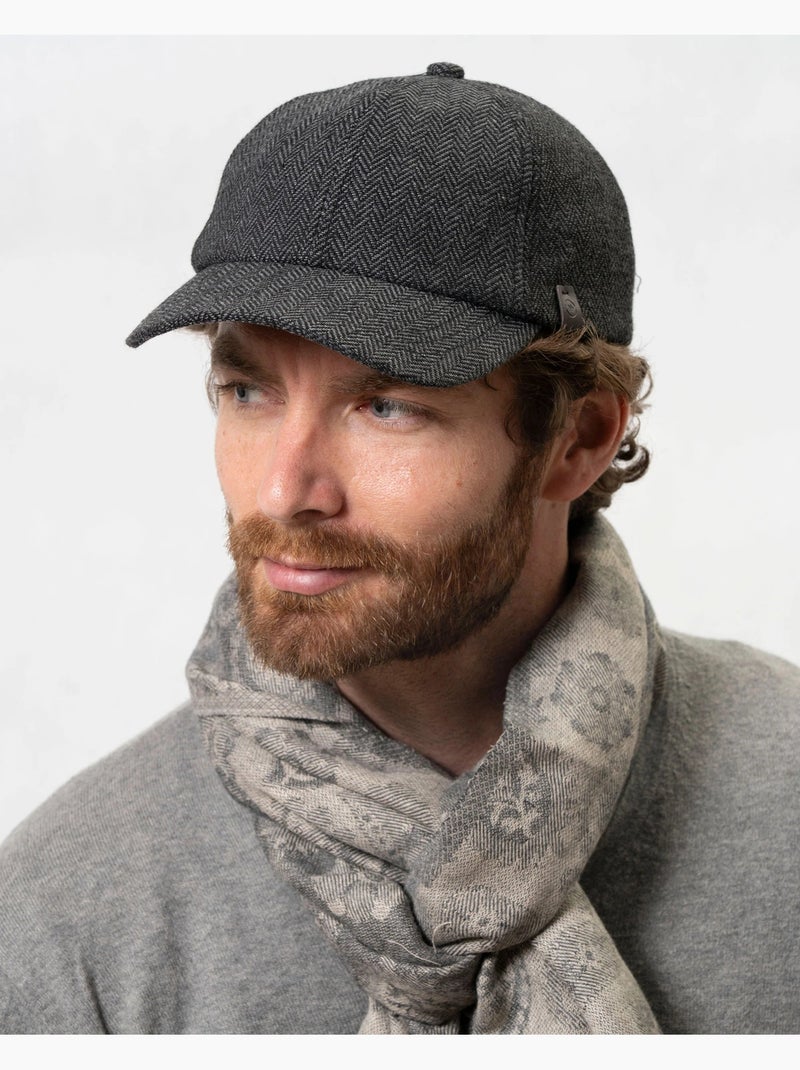 Cappellino caldo, foderato in tessuto uomo Isotoner Grigio nero - Kiabi