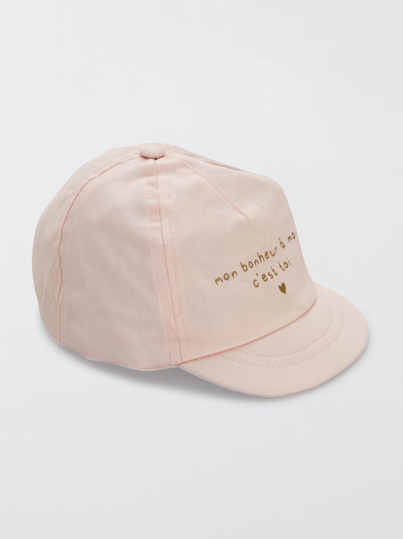 Cappellino con motivo 'palme' ROSA - Kiabi