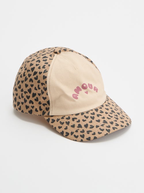 Cappellino con motivo stile baseball - Kiabi