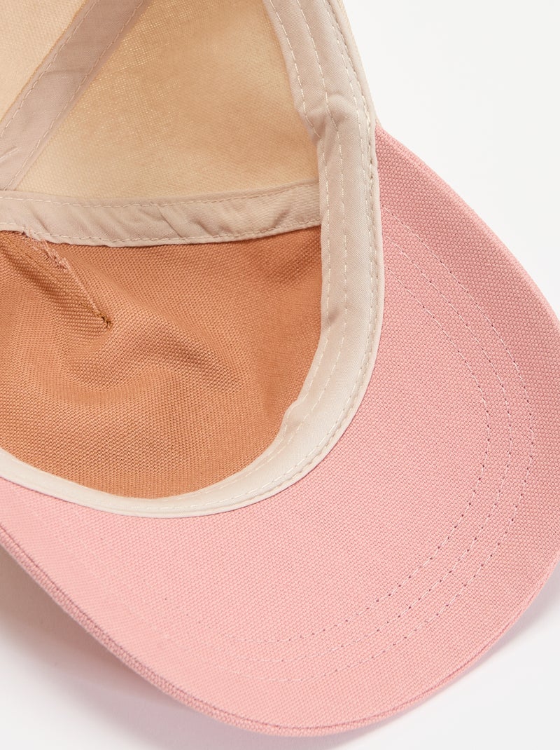 Cappellino con motivo stile baseball Rosa - Kiabi