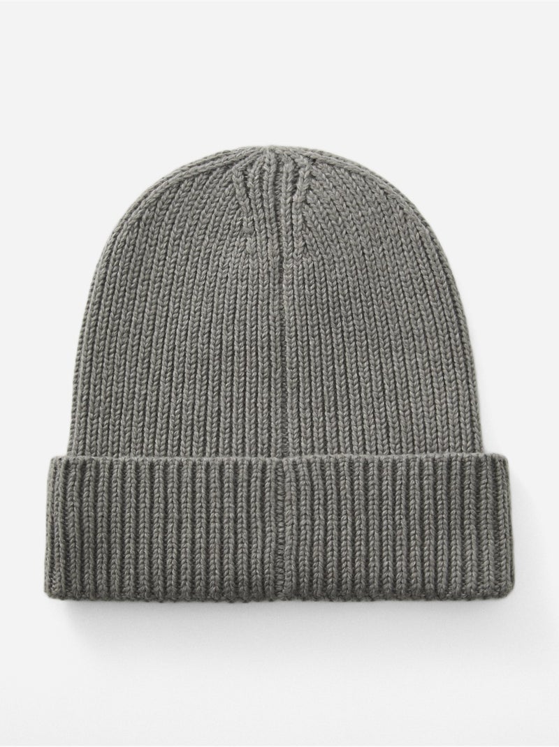 Cappellino con risvolto - The North Face Grigio medio - Kiabi