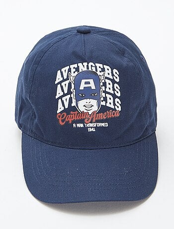 Cappellino con stampa 'Avengers'