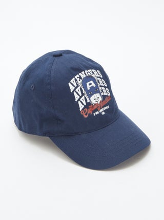 Cappellino con stampa 'Avengers'